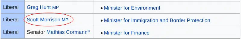 Screenshot of Scomo in the list